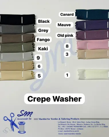 Crepe Washer (2/2)