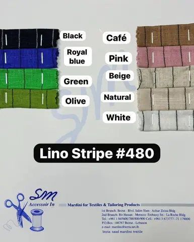 Lino Stripe #480 (3/3)